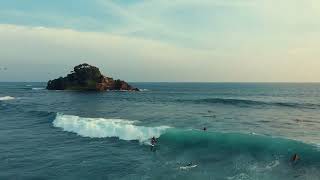 Surfing Paradise at The Hotel in Ahangama, Sri Lanka | Surfing Devil's Island &amp; Alaia Surf Break 🌊