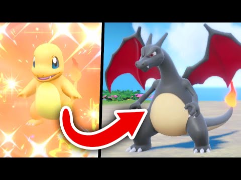 So bekommt ihr Shiny Glurak in Pokémon Karmesin & Purpur!