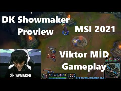 MSI 2021 Proview DK ShowMaker Viktor Gameplay POV Mid - DK vs C9