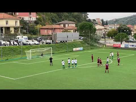 Atletico San Salvatore - Atletico Casarza : il rigore parato da Bellafronte