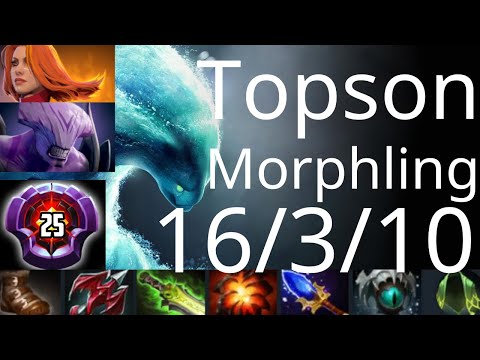 Topson Morphling vs Lina - Spirit Breaker - ViKin.gg vs OG g2 - EPIC League dota2