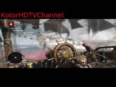 Assassin's Creed IV: Black Flag 100% Pt.43 - ALL 4 Legendary Ships Defeated