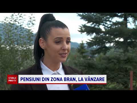 Zeci de pensiuni din zona Bran-Moieciu scoase la vânzare sub prețul pieței nu își găsesc proprietari