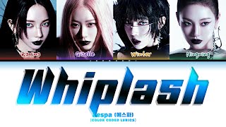 Download lagu aespa (에스파) 'Whiplash' (Color Coded Lyrics) mp3