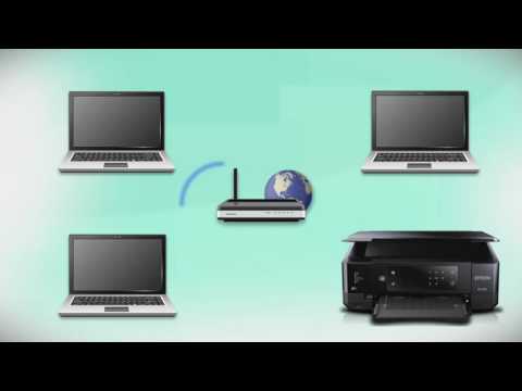 Connecting Your Printer to a Wireless Network Using the Buttons on the Printer