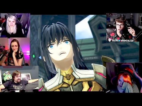 Streamers react to Xenoblade 3 - Chapter. 6 beginning: