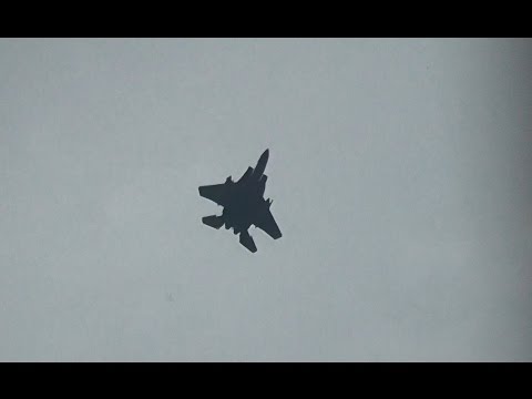 Ηνίοχος 2016 USAF F-15Ε 492SQ over Larissa