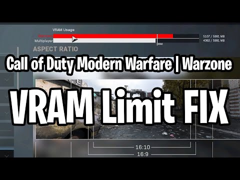Call of Duty Warzone VRAM Limit FIX