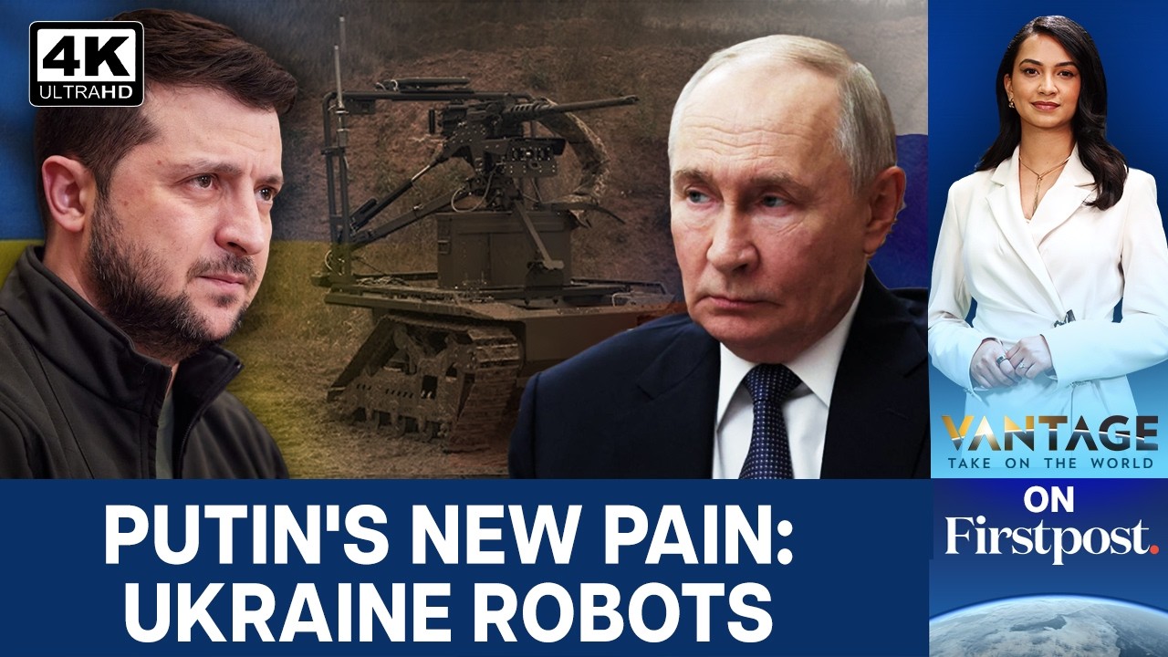 Ukraine's Sea Drone Deploys Robot Tank inside Russia | Vantage on Firstpost | 4K