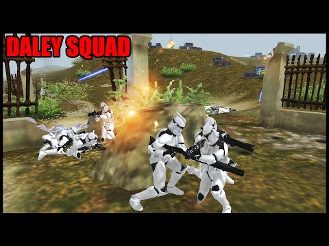 NABOO CLONE EVACUATION ~ Last Ditch Defense - Men of War: Star Wars Mod