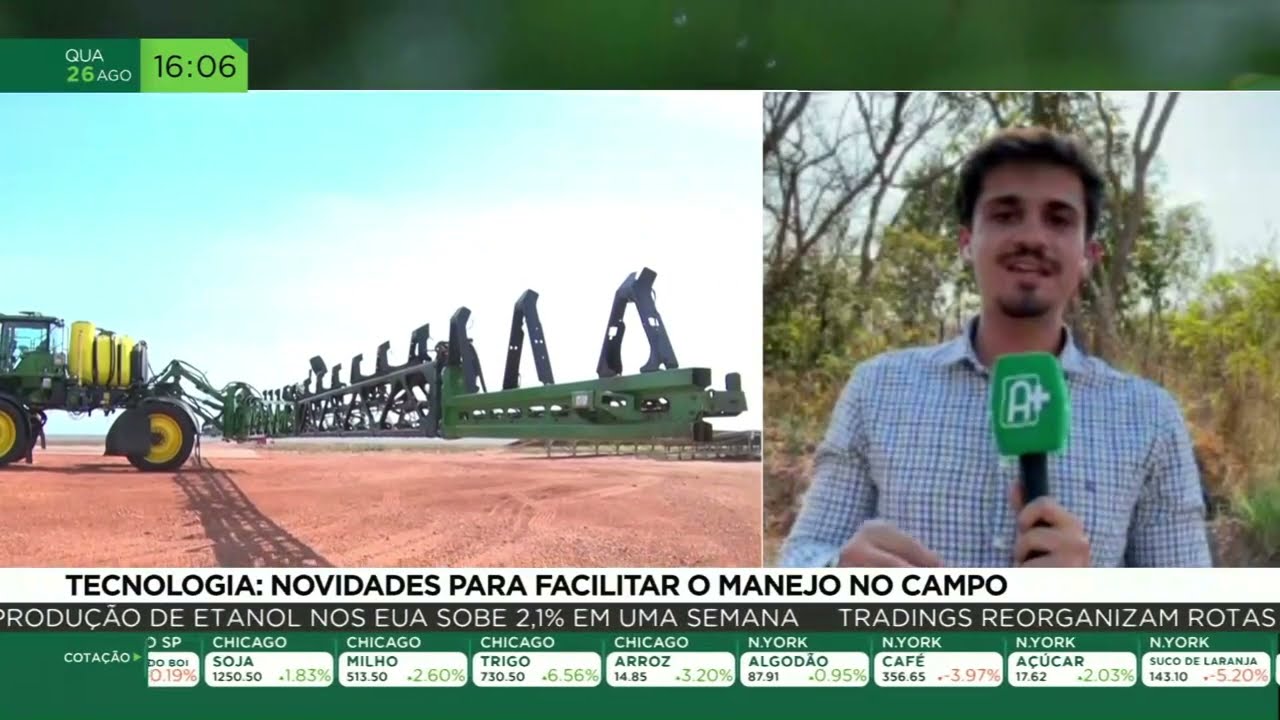 Tecnologia: novidades para facilitar o manejo do campo