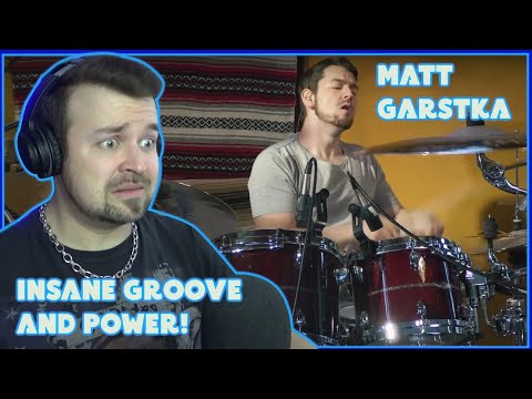 DRUMMER REACTS TO:  Matt Garstka - Tooth and Claw