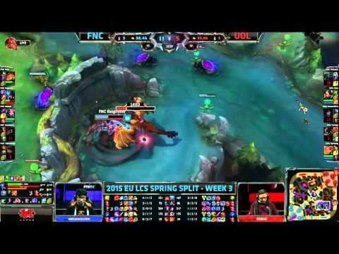 Fnatic Febiven Leblanc VS UOL Vizicsacsi Fizz Top Highlights   2015 EU LCS Spring W3D1