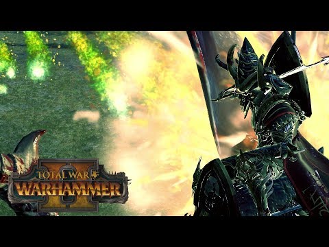 SNEAKY SNIPIN - Greenskins vs Dark Elves // Total War: Warhammer II Online Battle