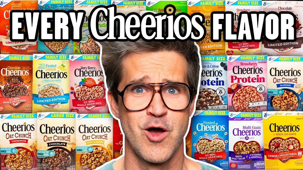We Tried EVERY Cheerio