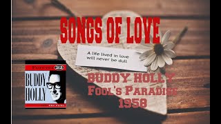 BUDDY HOLLY - FOOL&#39;S PARADISE
