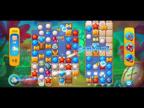 Fishdom 2816 - Super Hard Level (19 Moves)