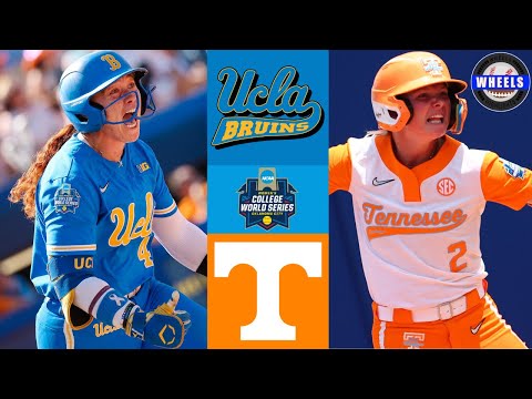 #9 UCLA vs #7 Tennessee (CRAZY!) | WCWS Elimination Game | 2025 College Softball Highlights