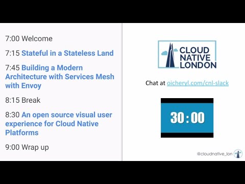 Cloud Native London, 6 May 2020