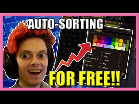 [PoE] The BEST QoL Update to Path of Exile: Stash Tab Affinities! (Guide and Review!)