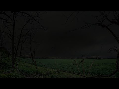 Black Sky Thunderstorm | Heavy Wind & No Rain | Calm Before the Storm | 3 HOURS