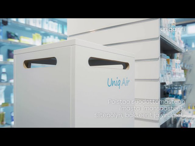 uniqair Luftrenare uniqair pro 330 m3/h grå