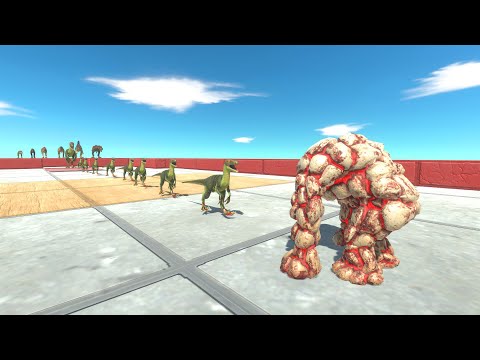 Tournament of Infernals vs Carnivore Dinosaurs - Animal Revolt Battle Simulator