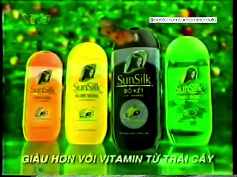 Sunsilk 2 in 1 Shampoo with Fruitamins "Fruit Vitamins" (Northern dialect ver.) 30s - Vietnam, 1999