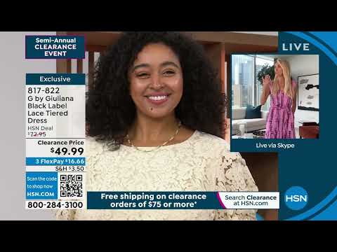 HSN | Semi-Annual G by Giuliana Rancic Fashions Clearance 06.29.2023 - 12 PM