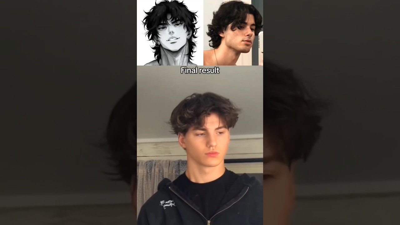 ✨Messy Middle Part Hairstyle Tutorial✨| Effortless & Stylish Look💇‍♂️🔥#hair #tutu #ytshorts #menhair