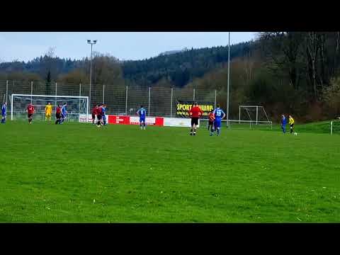 Freistoßtor SF 1911 Lorch im Spiel gegen die SF Dorfmerkingen II am 17.03.2024