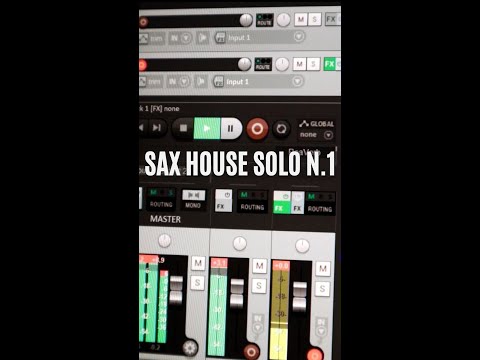 Sax House Solo n.1 🎷🎶 on "U Got Me" by ATFC 🎧💿🔝#saxophone #musician #house #edm #housemusic #dj