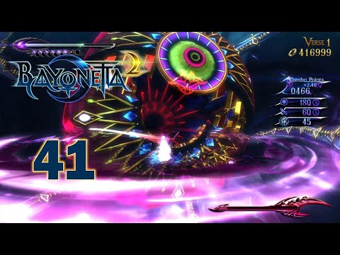 Bayonetta 2 Playthrough Pt 41 - Jeanne vs Stingray Boss