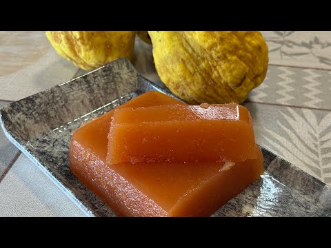 🏡 Quince paste or quince jelly😋! It's a bit of a long recipe, but the result is worth it🥰