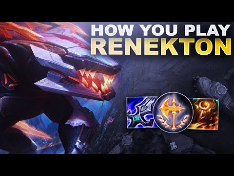 THIS IS HOW YOU HAVE TO PLAY RENEKTON IN 2022! | League of Legends