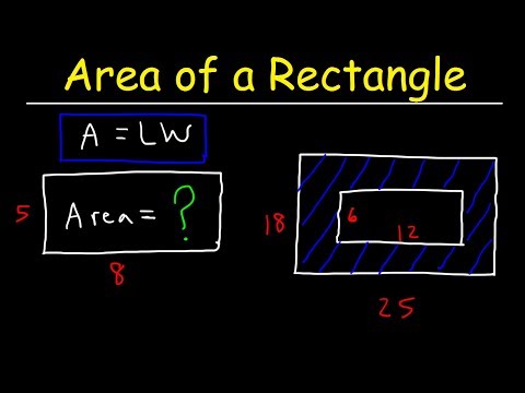How To Find The Area of a Rectangle | Math Video