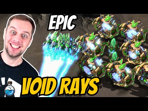 Bow to the POWER OF MASS VOID RAY! | StarCraft 2