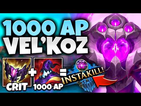 THE MOST FED GAME OF VEL'KOZ YOU'LL EVER SEE! (1000+ AP, ONE-SHOT LASER)