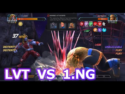 My First Thing Boss in YEARS! MCOC Alliance War S38W02 - LVT vs 1.NG // Marvel Contest of Champions