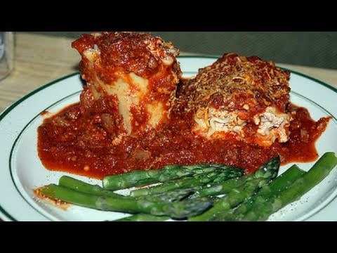 Vegetable Lasagna, Sauteed Asparagus, Chocolate cupcakes - Video Recipe