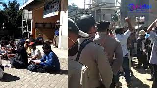 Tuntut Transparansi, Demo di Kantor Desa Dasa Baru Ricuh