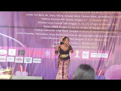 Ibu Ambu Swarga - Peserta no 2 (babak penyisihan lomba bintang pop bali RRI Denpasar 2022)