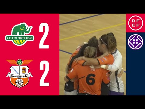 Resumen #PrimeraIberdrolaFS | AE Les Corts UBAE 2-2 Viaxes Amarelle | Jornada 1