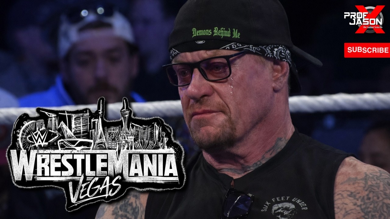 THE UNDERTAKER TEARY EYED AFTER JOHN CENA’S EMOTIONAL TRIBUTE AT WWE WORLD!