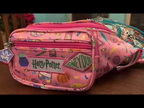 Jujube Honeydukes Hippie vs Tokidoki Fantasy Paradise Hipster Fanny Bag Packing Review