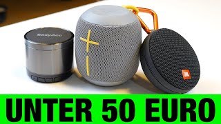 TOP 3 Bluetooth Lautsprecher UNTER 50 Euro