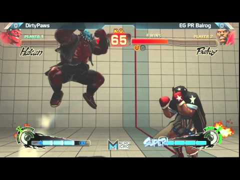 SSF4: DirtyPaws vs EG PR Balrog - Alpha Clash 10