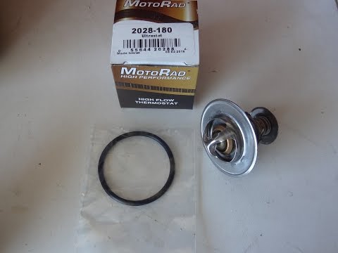 Installing a 1996-2004 Mustang GT/Cobra 180 degree high flow thermostat by MotoRad in the JSR GTS