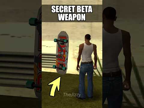 RARE SPECIAL WEAPONS IN GTA SAN ANDREAS! #gta #gtasanandreas #secrets