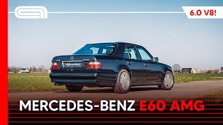 Mercedes-Benz E60 AMG: monsterlijk grote V8 en überzeldzaam